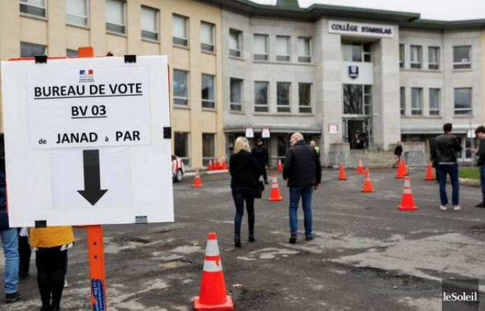Eine „historische“ Zahl von Franzosen wählt in Quebec
