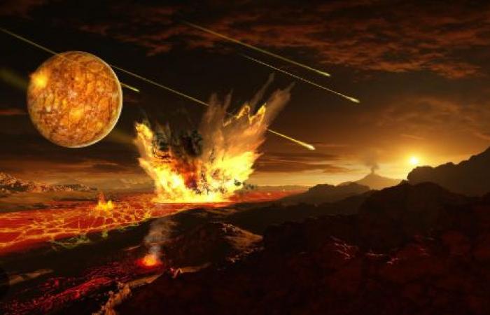 Der Rote Planet wird fast täglich von Meteoriten bombardiert