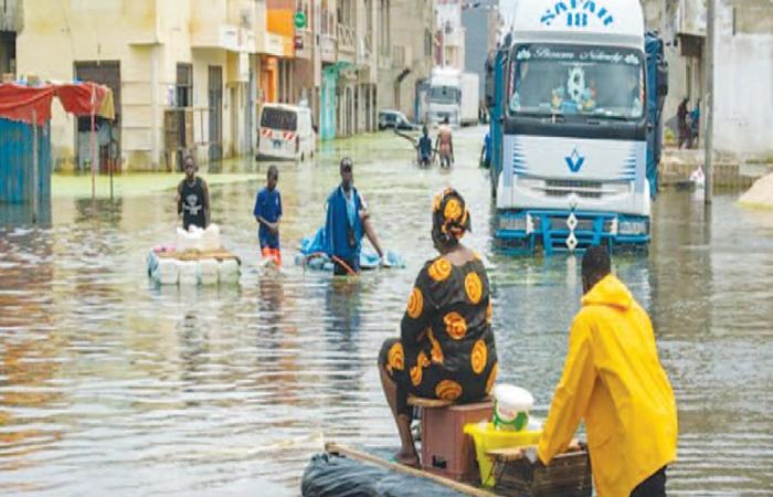 Kampf gegen Überschwemmungen im Senegal Das PGIIS identifiziert die sieben (07) am stärksten gefährdeten Standorte im Staatsgebiet