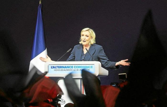 Parlamentswahlen 2024: „Wir brauchen eine absolute Mehrheit“, kündigt Marine Le Pen (RN) an