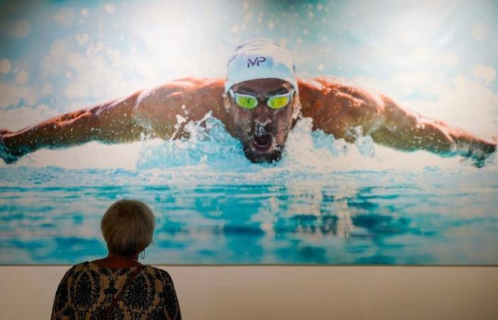 Ausflüge – Freizeit – Krönung des Blues, Michael Phelps… die Kunst der sportlichen Leistung im Rampenlicht im Carzou Centre in Manosque