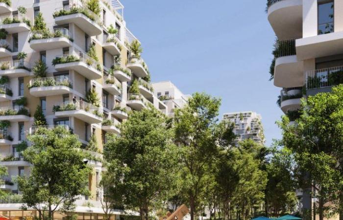 Immobilien in Villeneuve-la-Garenne: Rive Nature, das neue Stadtviertel mit einer grünen Fußgängerzone