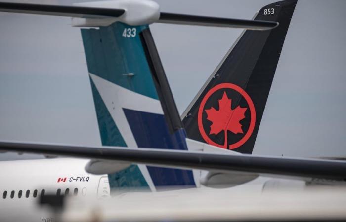Air Canada und WestJet stehen neuen Rivalen gegenüber