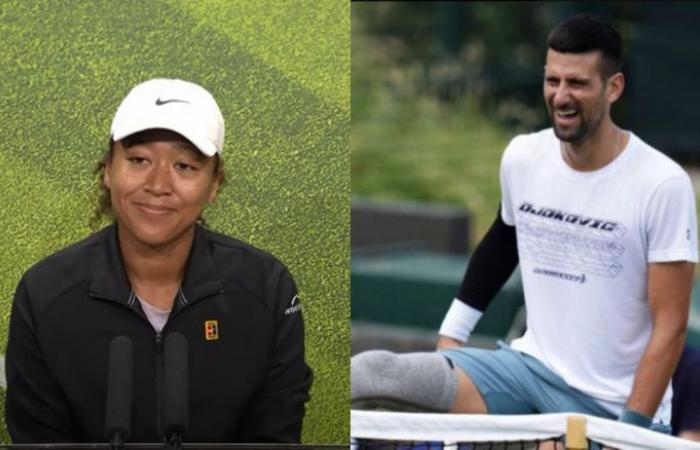 Tennis. Wimbledon – Naomi Osaka: „Auf Rasen ausrutschen? Ich habe Djokovic gefragt …“