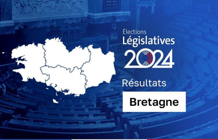 Ergebnisse der Parlamentswahlen 2024 in der Bretagne nach Wahlkreisen: Wer liegt in Führung? [Carte]