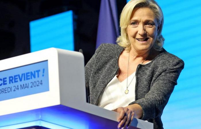 Marine Le Pen wurde in der ersten Runde der Parlamentswahlen 2024 in Pas-de-Calais wiedergewählt