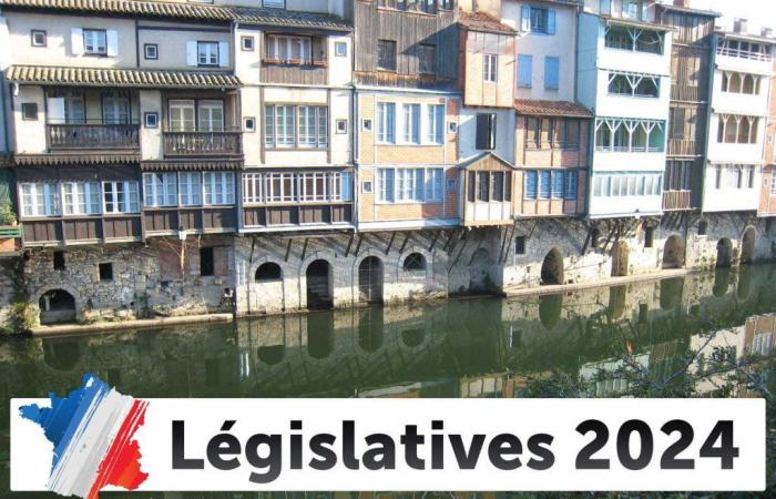 Ergebnis der Parlamentswahlen 2024 in Castres (81100) – 1. Wahlgang [PUBLIE]
