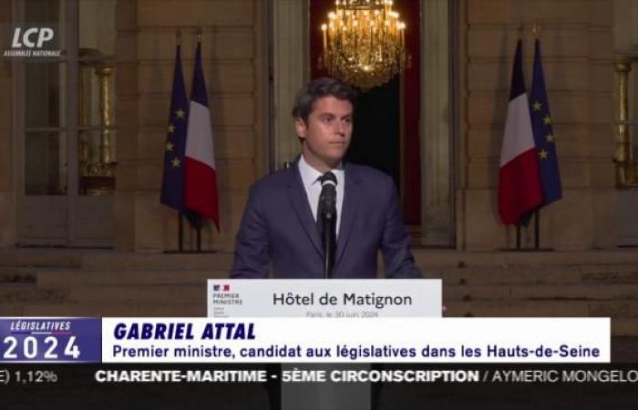[DIRECT] Parlamentswahlen 2024: Gabriel Attal will „die absolute Mehrheit der RN verhindern“ | LCP