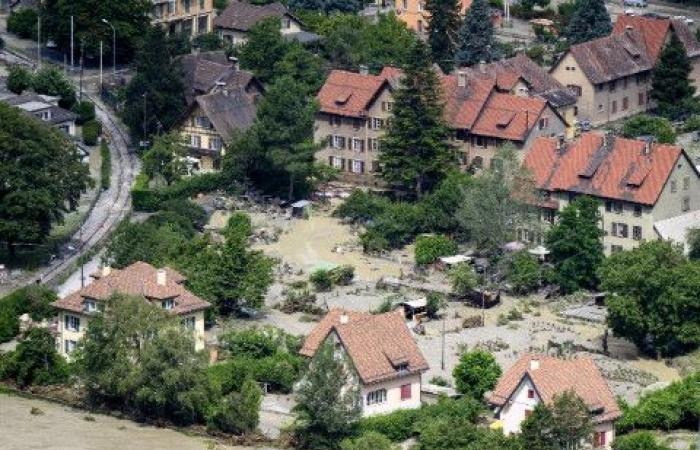 Schlechtes Wetter – Zwei Tote im Tessin – Rhone bei Überschwemmung im Wallis