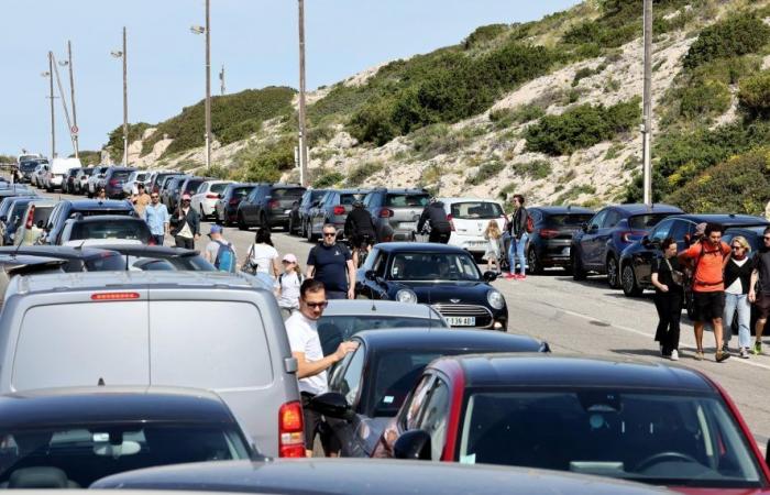 Die Südküste von Marseille ist immer noch von überfüllten Autos heimgesucht