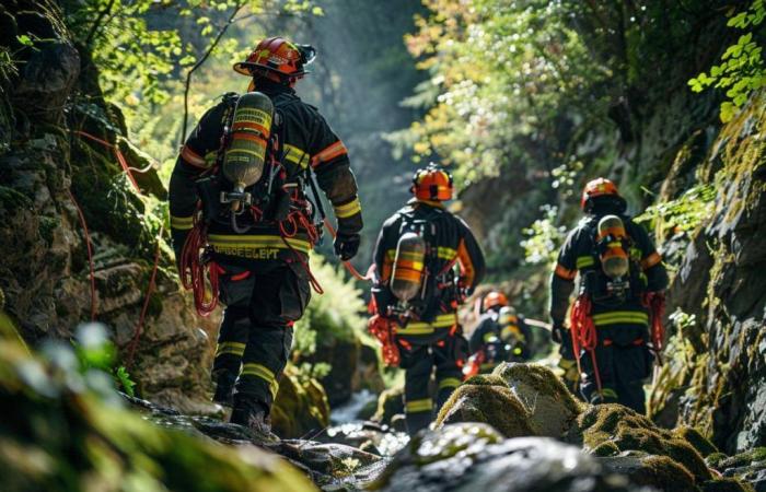 Rettungseinsatz der Feuerwehr nach einem tragischen Unfall in Villebois