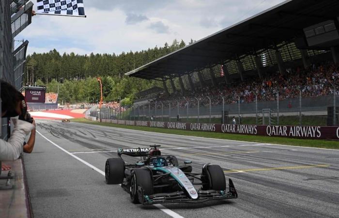 F1: George Russell gewinnt den GP von Österreich, Verstappen wird Fünfter