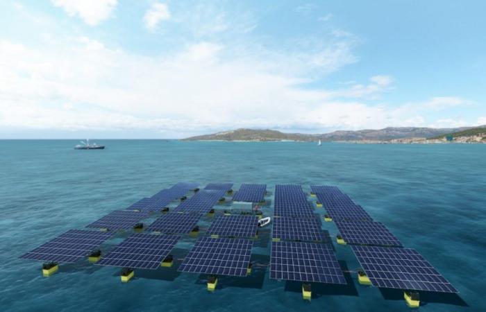 Der erste Offshore-Solarpark im Mittelmeer: ​​Méga Sète