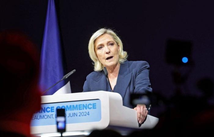 Parlamentswahlen 2024: Marine Le Pen wurde im ersten Wahlgang wiedergewählt und fordert eine absolute Mehrheit in der Nationalversammlung