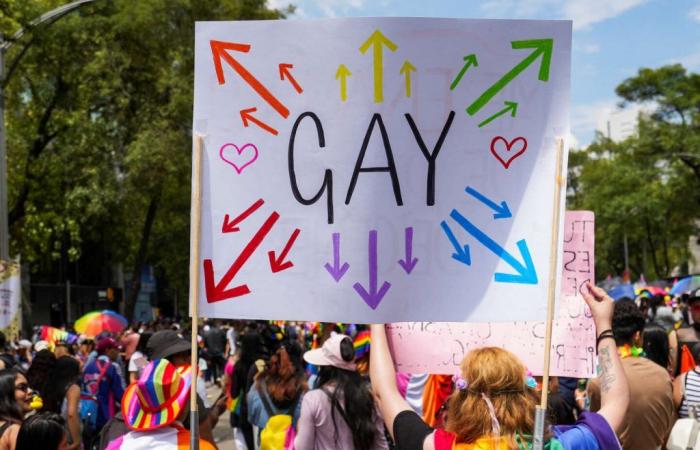 In Mexiko brachte der LGBT+-Pride-Marsch mehr als hunderttausend Menschen zusammen