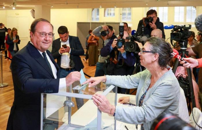 Legislative: Die Absicht von Julie Gayet, mit François Hollande abzustimmen, ist umstritten