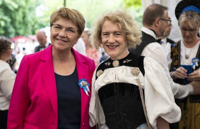 Zürich: Viola Amherd am Eidgenössischen Trachtenfest
