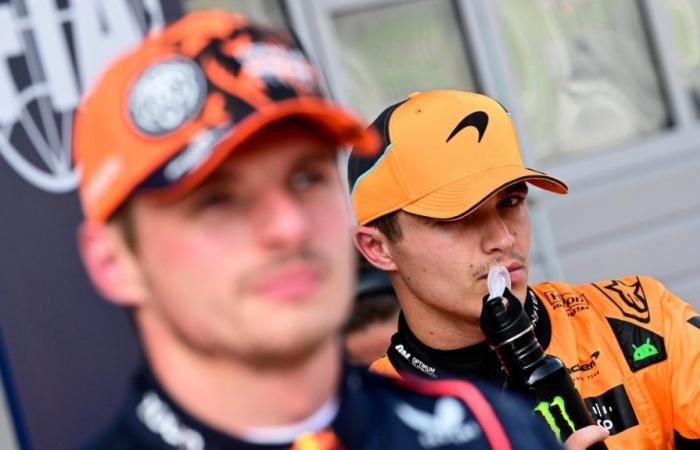 F1: Lando Norris greift Max Verstappen an, der sich verteidigt