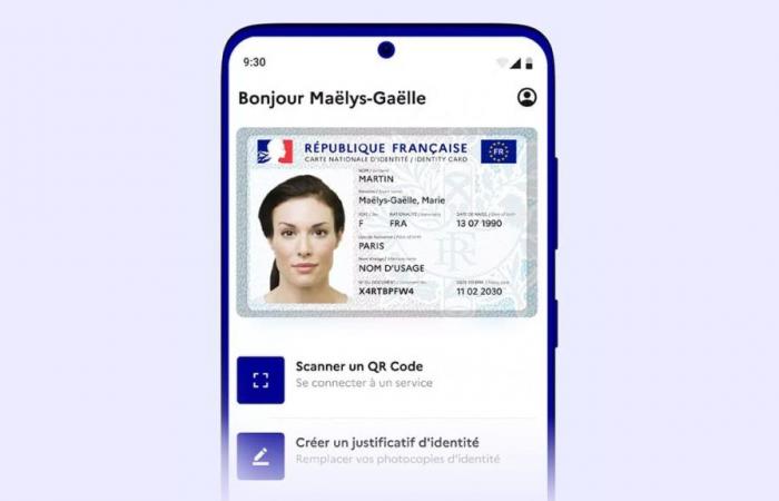 Wird der entmaterialisierte Personalausweis von France Identity zum Wählen akzeptiert?