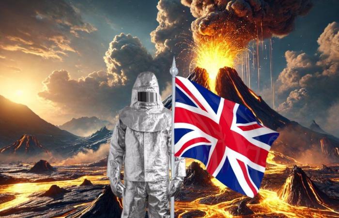 Großbritannien ist das erste Land, das eine unglaubliche Entdeckung in ruhenden Vulkanen behauptet, die das Schicksal der Menschheit verändern könnte