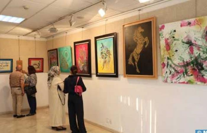 Fes anlässlich der 9. Ausgabe des Internationalen Festivals der Kunst der arabischen Kalligraphie