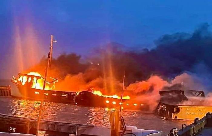 Fünf Hummerboote wurden auf den Magdalenen-Inseln durch einen Brand zerstört