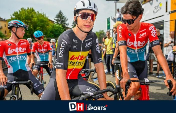 Arnaud De Lie Dritter nach seinem ersten Sprint bei der Tour de France: „Ich hatte noch etwas unter dem Pedal“