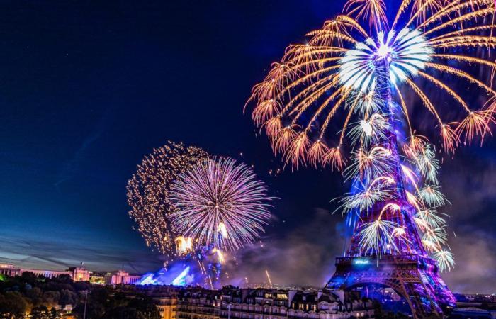 14. Juli im Pullman Paris Eiffelturm, der schönste Blick auf das Denkmal