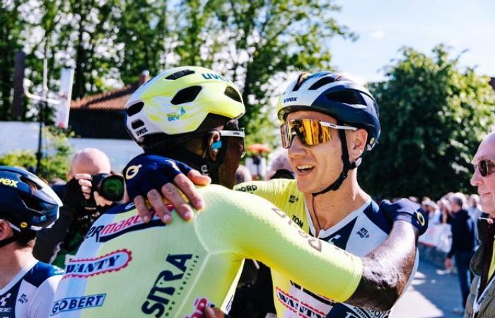 Chartrain-Fahrer Hugo Page, 62. der 3. Etappe, gewonnen von seinem Teamkollegen Biniam Girmay, erzählt von seiner Tour de France: „Es ist unglaublich!“