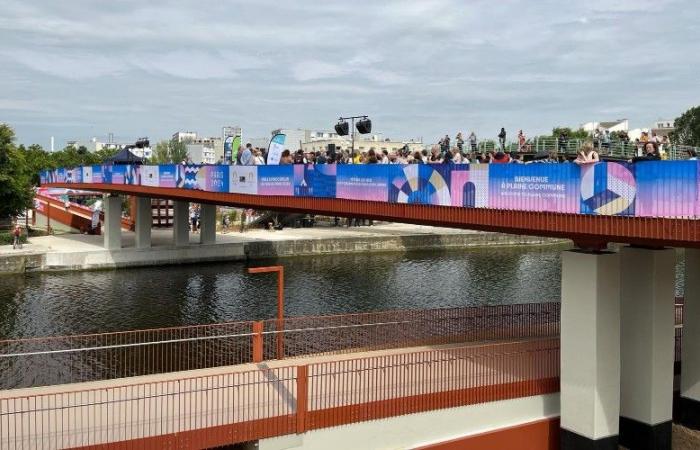Zwei neue Fußgängerbrücken in Seine-Saint-Denis eingeweiht