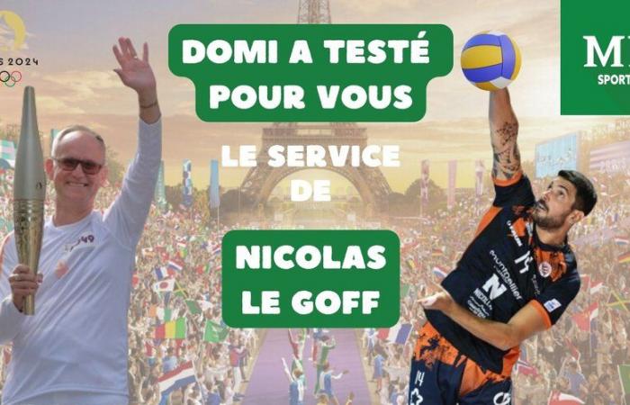 VIDEO. Olympische Spiele Paris 2024: „Wir haben für Sie getestet“ den Service von Nicolas Le Goff, Olympiasieger im Volleyball