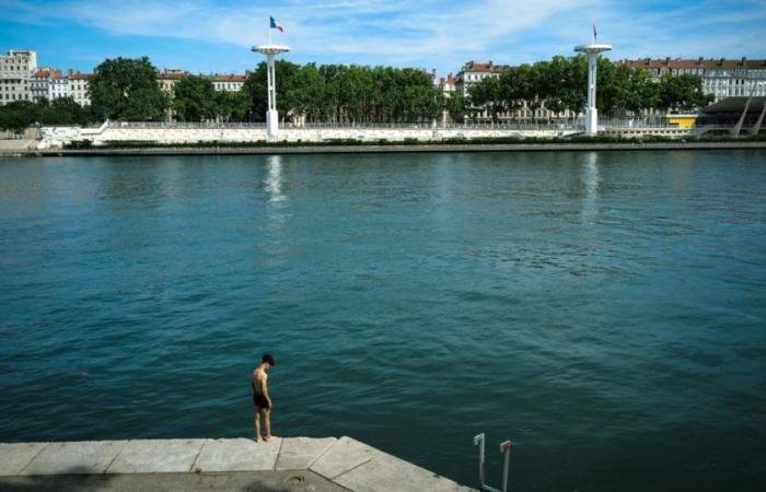 In Lyon wurde das Schwimmen in der Rhône abgesagt, kein neues Experiment vor 2025