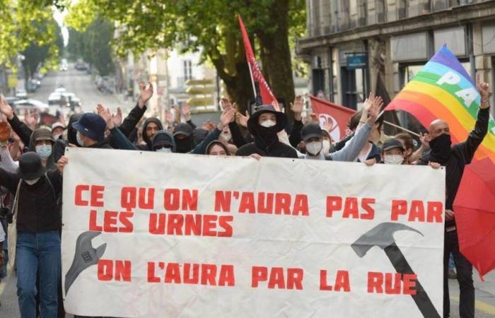 Gesetzgebung. Ein Mann wurde nach der antifaschistischen Demonstration in Nantes am Sonntagabend festgenommen