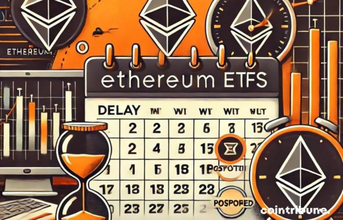 Die Einführung von Ethereum-ETFs wurde erneut verschoben