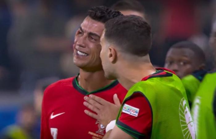 Die Tränen von Cristiano Ronaldo brachen nach seinem verschossenen Elfmeter zusammen