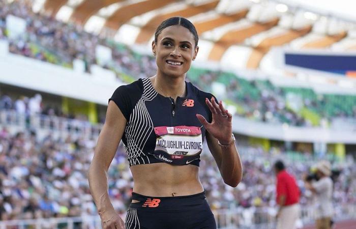 Sydney McLaughlin-Levrone bricht den Weltrekord im 400-m-Hürdenlauf