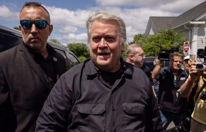 Der ehemalige Trump-Berater Steve Bannon kommt ins Gefängnis