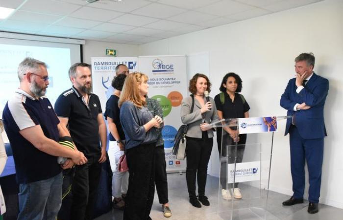 Der Rambouillet Territoires Creators Club wurde offiziell zur Unterstützung von Unternehmern ins Leben gerufen