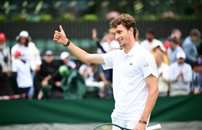 Ugo Humbert schlägt Alexander Schewtschenko in der ersten Runde von Wimbledon in fünf Sätzen
