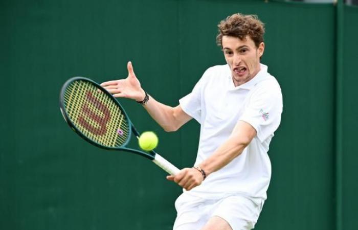 Ugo Humbert nach seinem Sieg in der ersten Runde von Wimbledon: „Ich habe es geschafft, stabil zu bleiben“