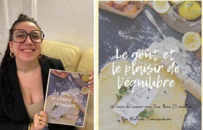 Mathéa, Ernährungsberaterin in Cherbourg, veröffentlicht ein Buch mit Rezepten für gutes Essen und Spaß