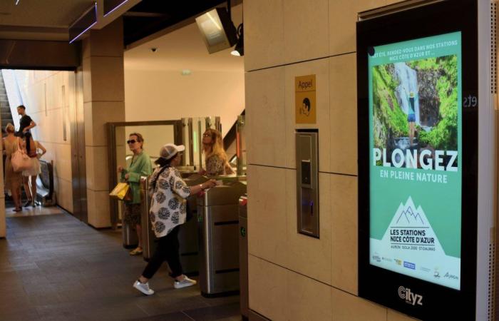 „Digital ist nicht die Nachbildung eines Plakats“: Wie die Anzeige im öffentlichen Verkehr in Nizza verwaltet wird