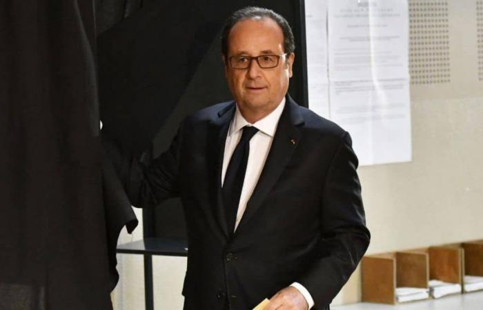 François Hollande, dieser große Schluckauf in seinem Wahllokal
