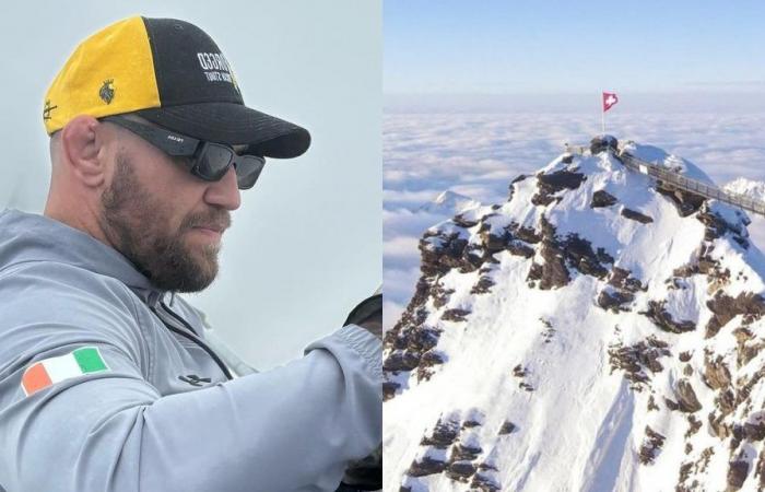 Conor McGregor erklimmt den Gipfel eines Schweizer Berges!