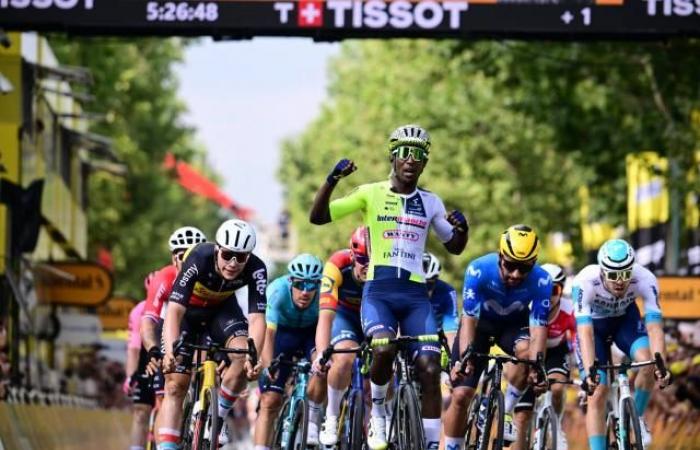 Biniam Girmay sorgt mit dem Sieg der 3. Etappe der Tour de France für eine Überraschung, Richard Carapaz neuer Spitzenreiter