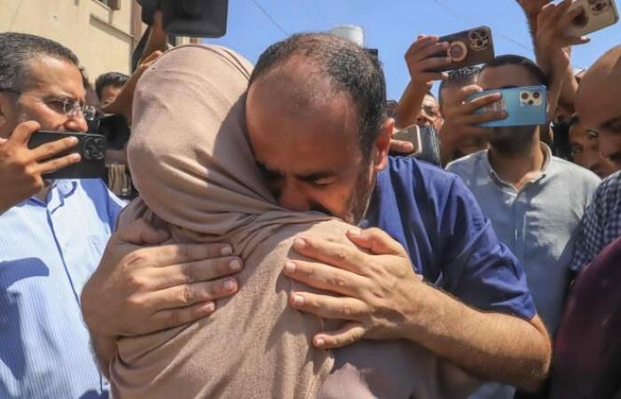 Dutzende palästinensische Gefangene, darunter der Direktor des Al-Shifa-Krankenhauses, wurden nach sieben Monaten Haft durch die israelische Armee freigelassen