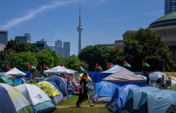 einstweilige Verfügung: Demonstranten müssen das Lager der University of Toronto verlassen | Naher Osten, der ewige Konflikt