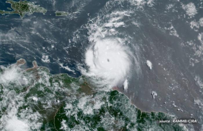 Hurrikan Beryl: Auf dem Weg nach Jamaika der Kategorie 5/5 mit Windgeschwindigkeiten über 260 km/h