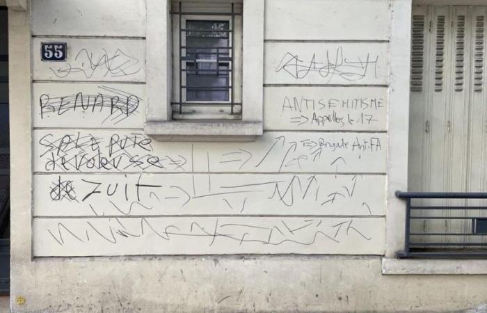 Im Visier antisemitischer Inschriften in Paris sagt ein Anwalt aus: „Ich bin nicht einmal Jude“