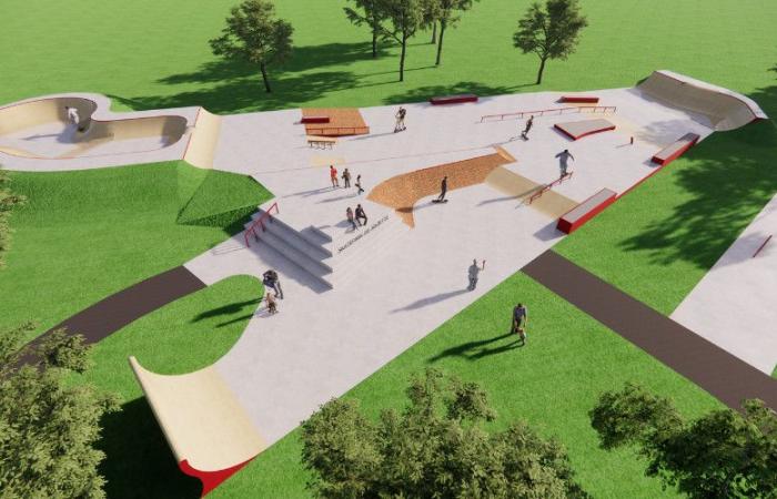 Ein neuer Skatepark im Parc des Dalles de Joliette!